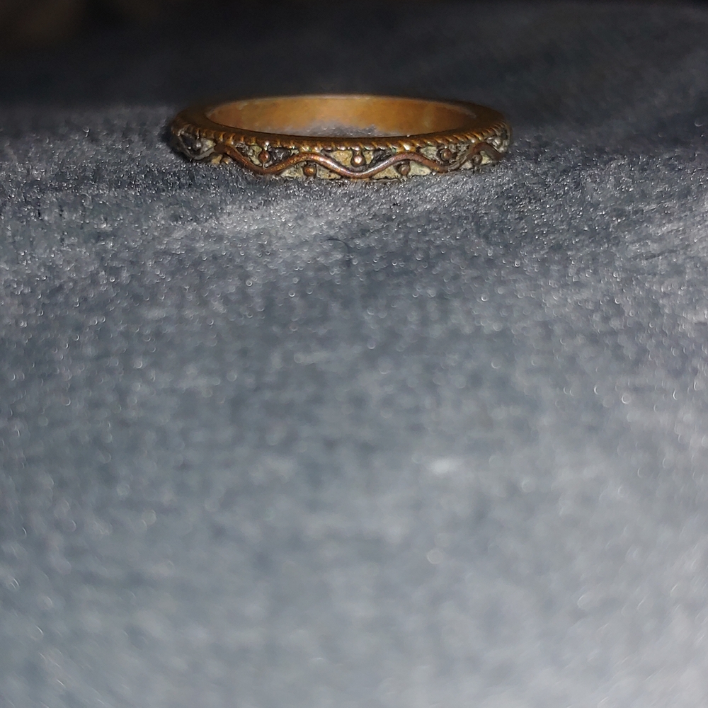 Rusted Silver Women's Ring